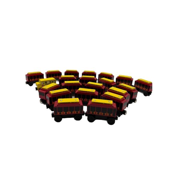 2004 McFeely Roger's Foundation Mr Rogers Neighborhood Trolley Wooden Train Car - Picture 6 of 13